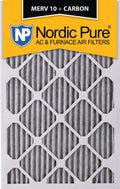15x20x1 Pleated MERV 10 Carbon AC Furnace Filters Qty 6 T47272