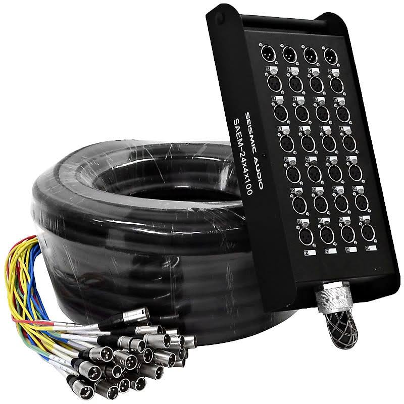 24-Channel XLR Color-Coded Snake Cable P79435