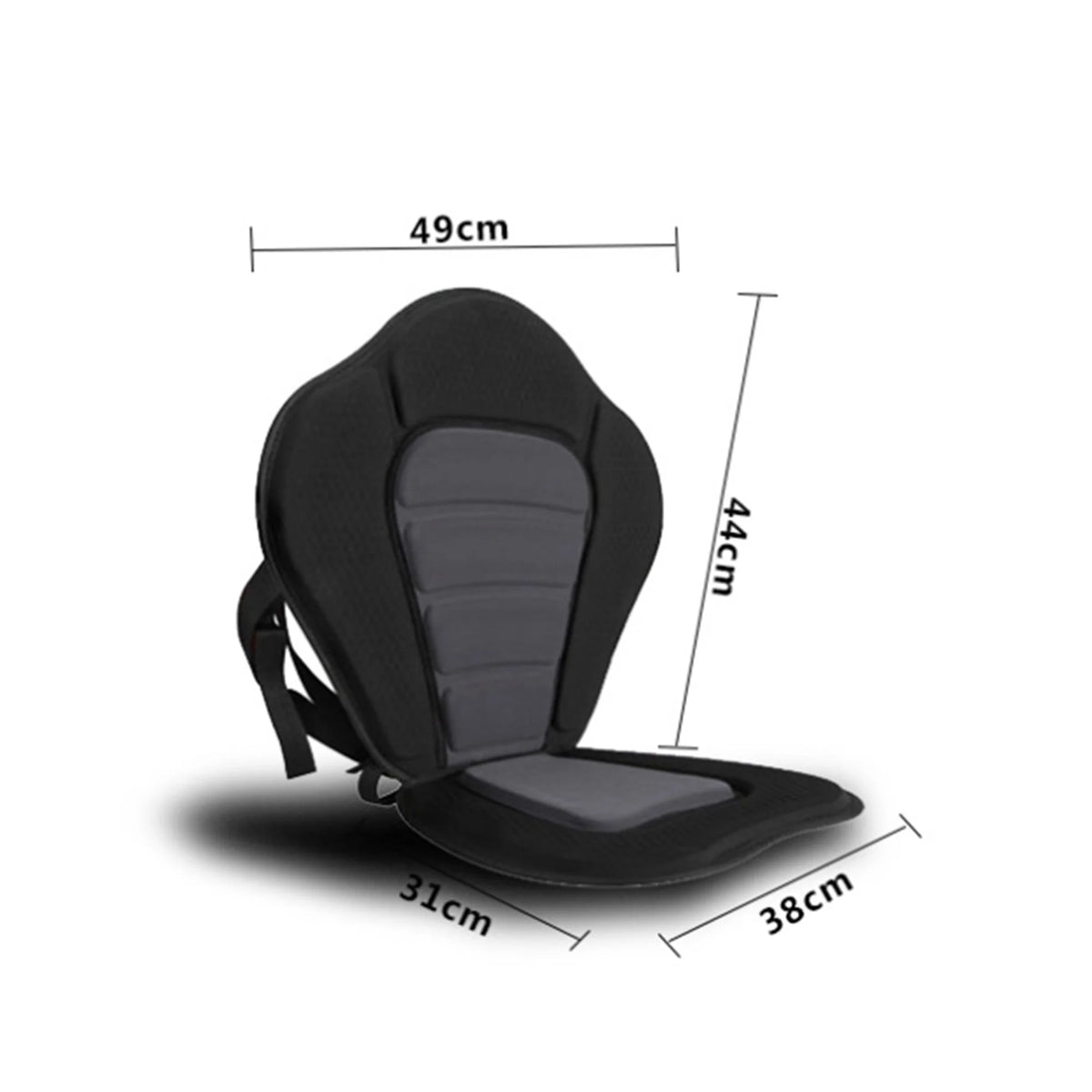 Kayak Cushion EVA Portable Non-slip Adjustable Belt Seat Backrest Z4170