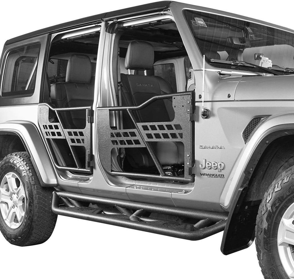 Steel Tube Summer Doors Front & Rear Kit for Jeep JL Wrangler & Gladiator JT 4-Door Z5457