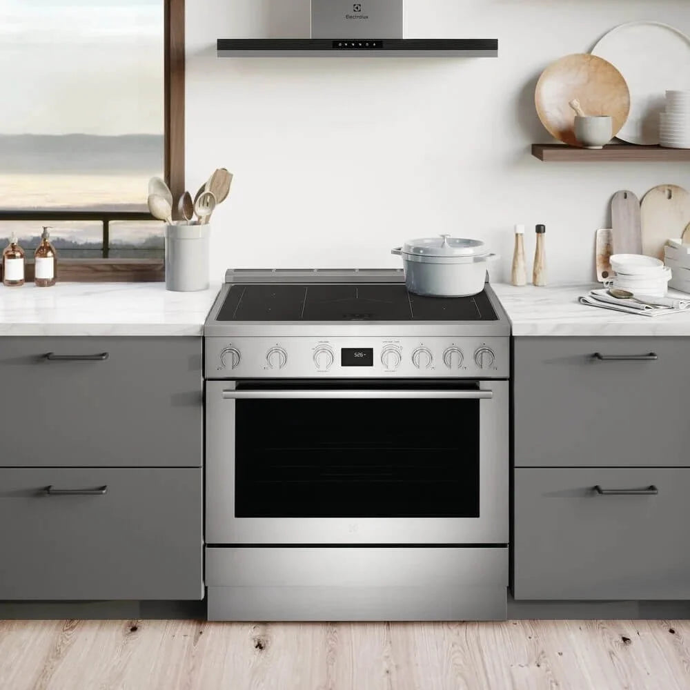 36" Wide 4.4 Cu. Ft. Free Standing Induction Range - Stainless Steel H55779