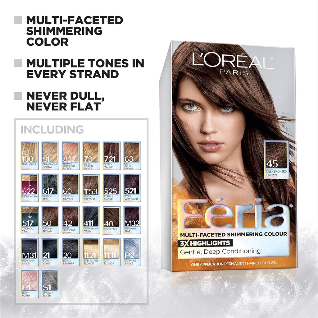 Pack of 2 Permanent Hair Color, French Roast B137