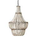 White Beads Chandelier N457