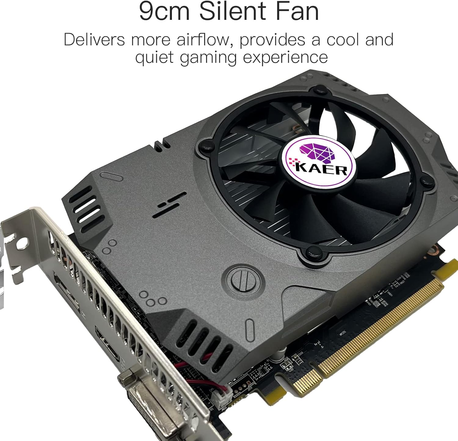 AMD Radeon RX 550 Graphics Card, 4GB, GDDR5, 128 Bit, PCI Express 3.0 X8, DP/HDMI/DVI-D R8467