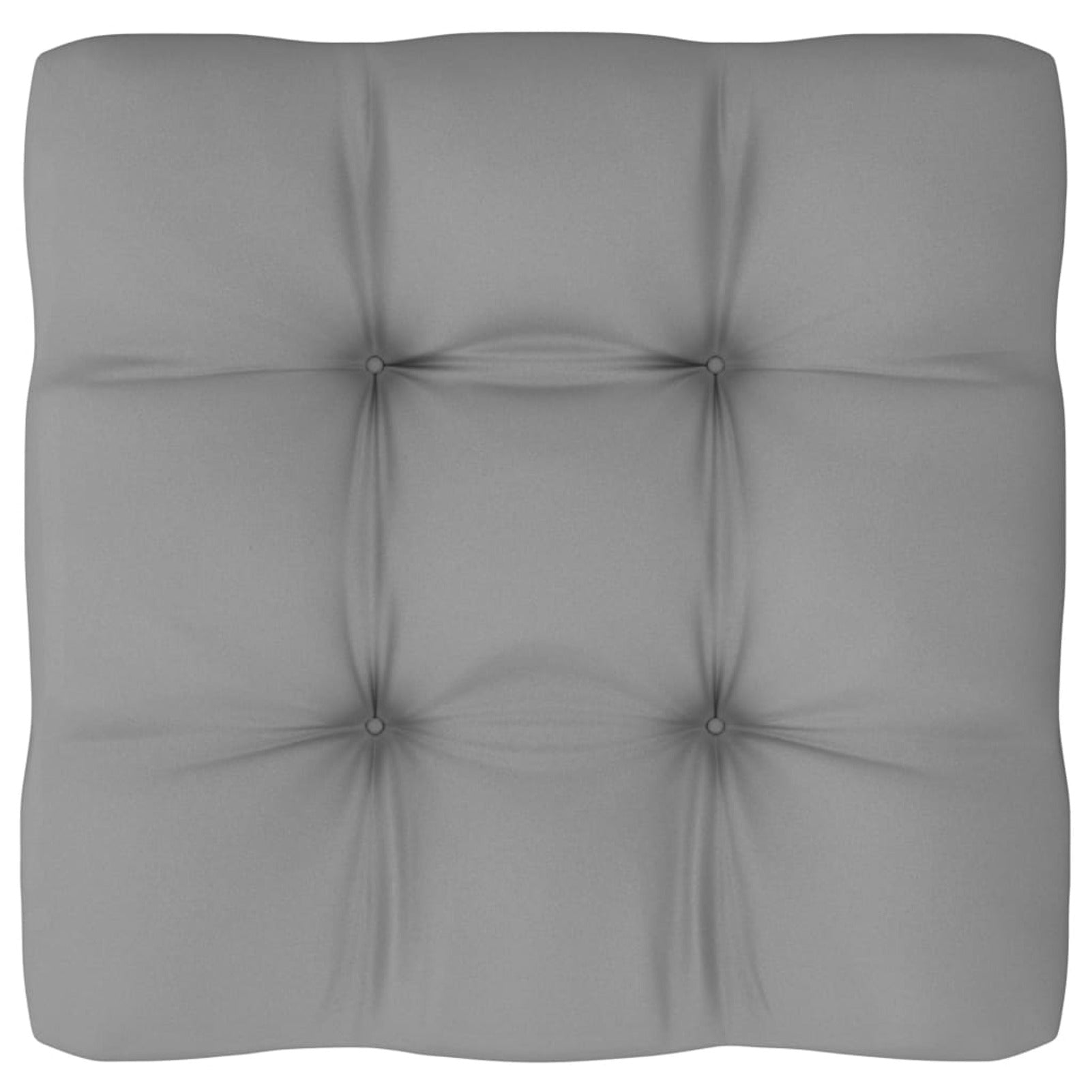 10 Piece Patio Lounge Set with Gray Cushion Pinewood Sectional Outdoor Furniture Set V99010