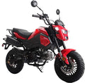 125cc Motorcycle Bike Dirt Bike Street Gas Bike Red W265
