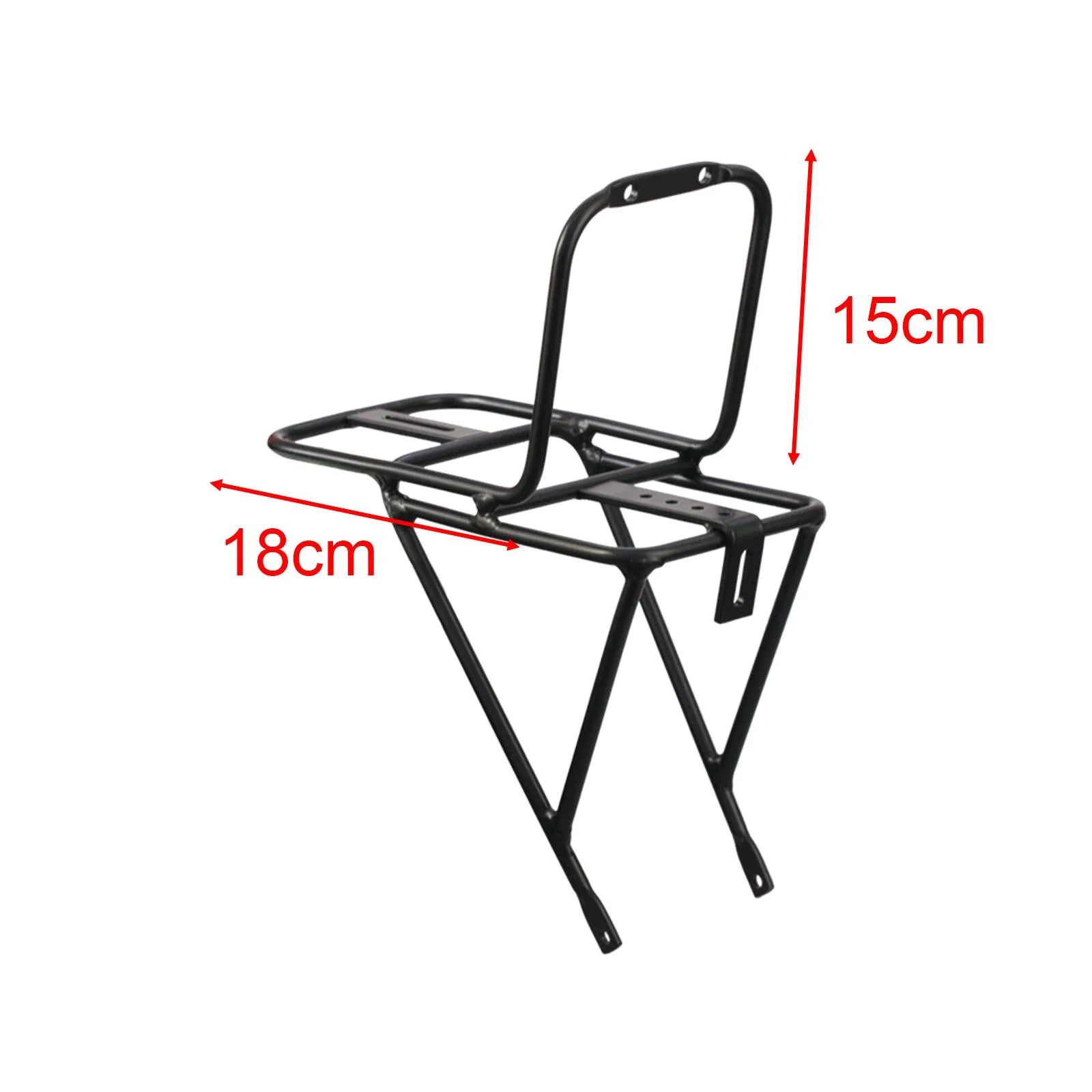 Bike Front Carrier Rack Cargo Pannier N753268