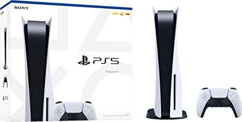 Playstation 5 Disc Version Console - Additional Controller, 825GB SSD (Renewed) P3572