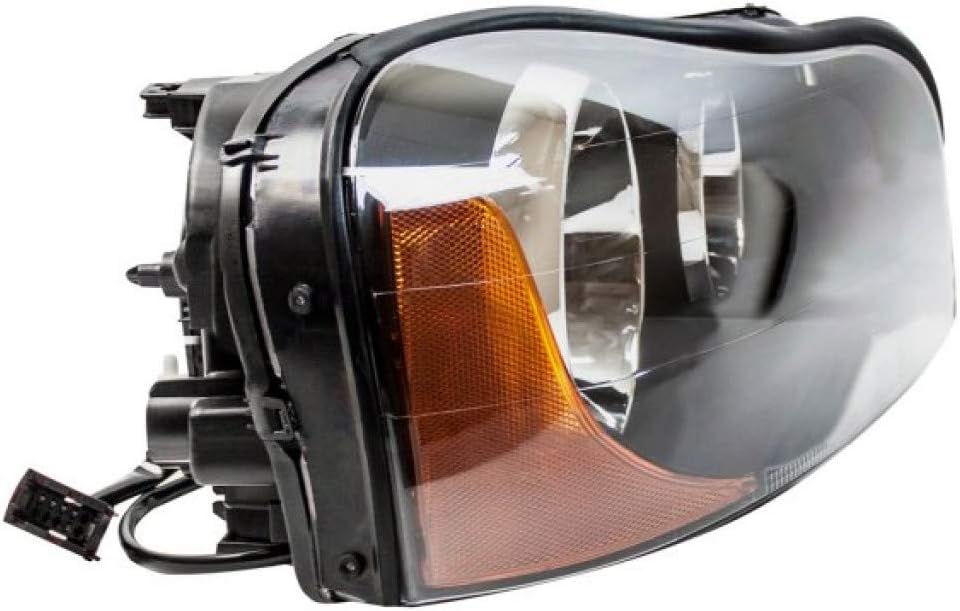 Headlight Assembly for Volvo XC90 2003-2013 Passenger Side Halogen with Bulbs O5553
