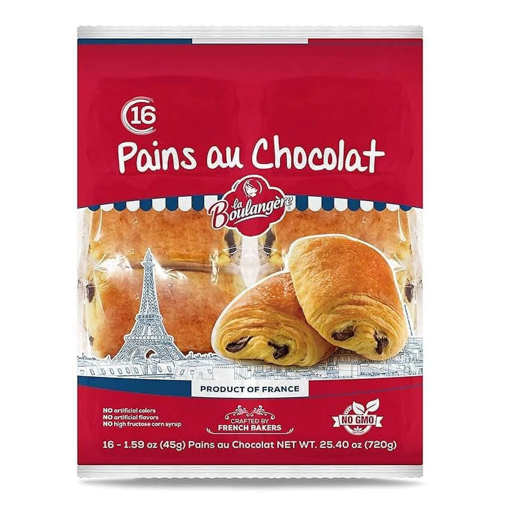 16-Count Chocolate Croissants J5487