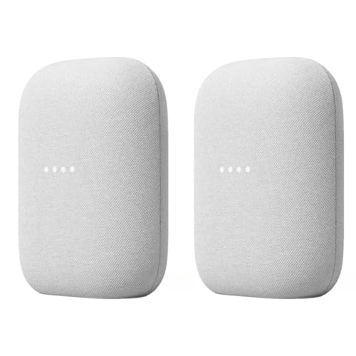 2-Pack Smart Speakers with Bluetooth and Wi-Fi I2187