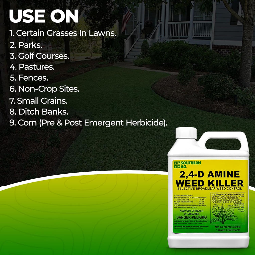 2,4-D Amine Weed Killer Concentrated Liquid O82853