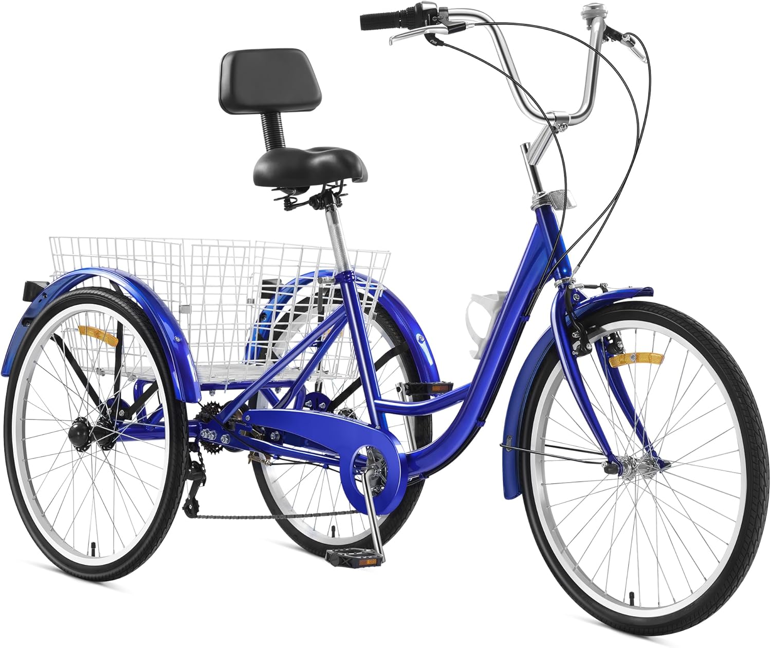 24 Inch 3 Wheel Tricycle with Rear Basket M4794