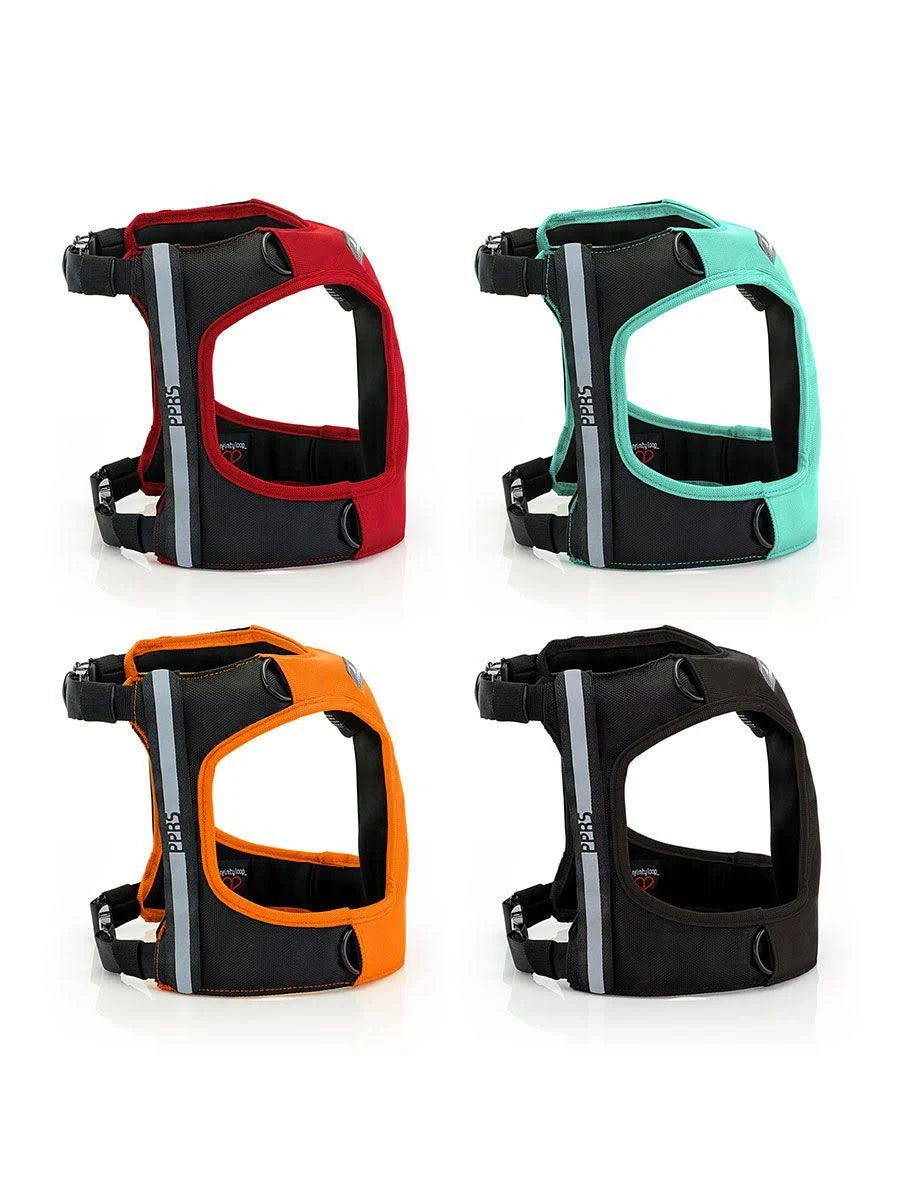 Large Black Dog Car Harness R17139