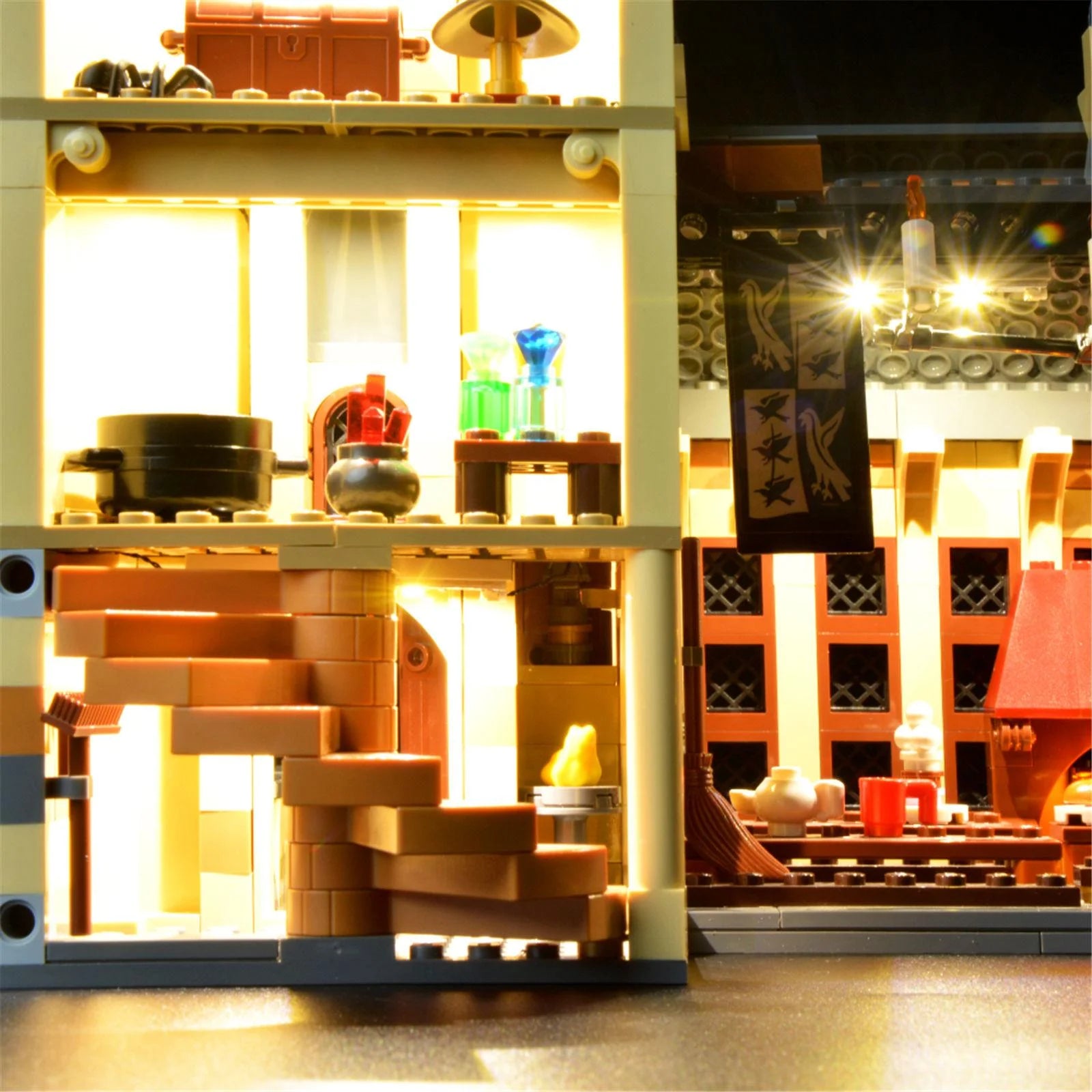 LED Lighting Kit for Building Blocks Model F5463