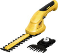 Cordless Grass Shear & Hedge Trimmer 2 in 1 Handheld Rechargeable Battery Included Pack of 2 G988