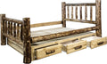 Full Bed with Storage X20846