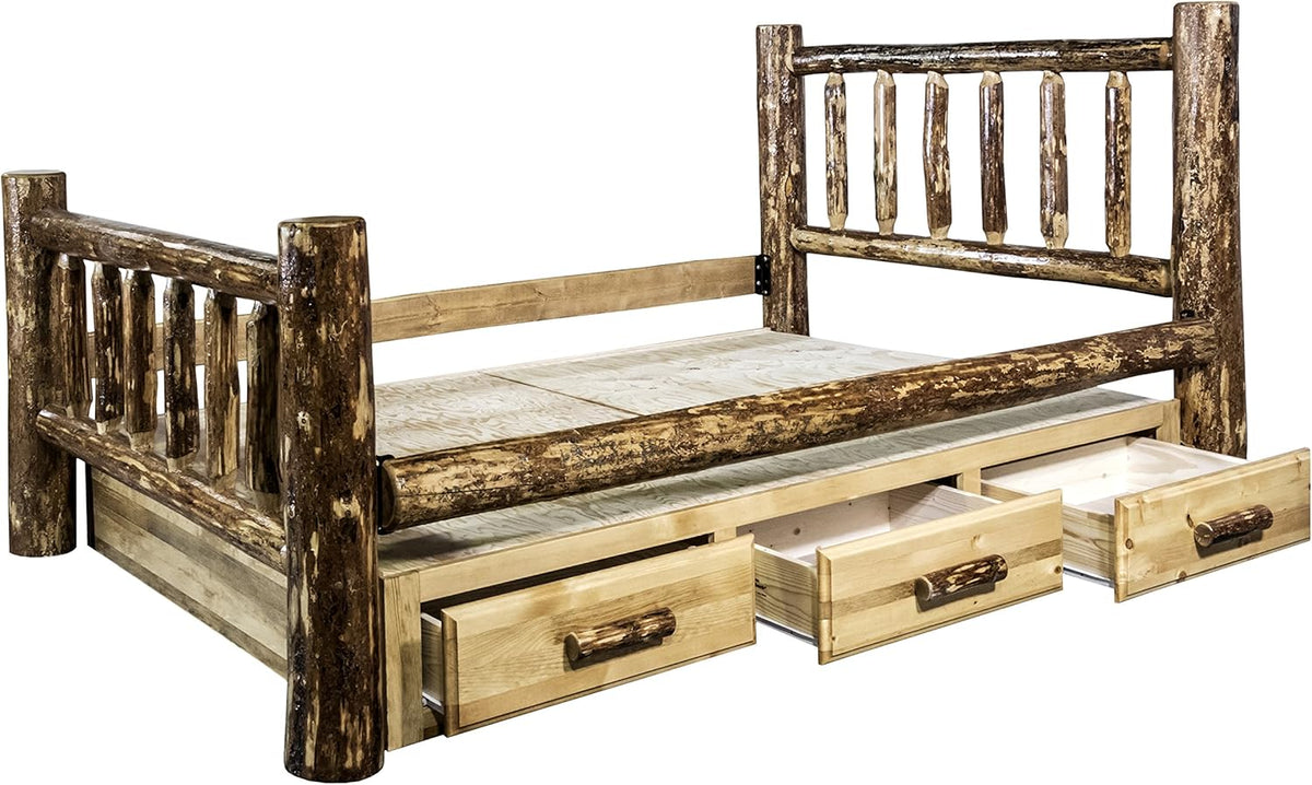 Full Bed with Storage X20846