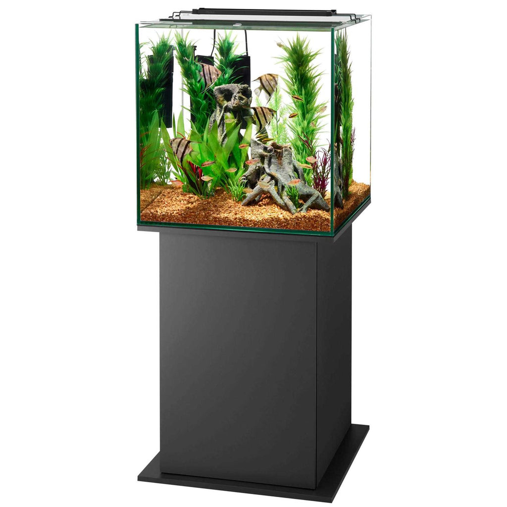 Black Pedestal Aquarium Stand Q407752