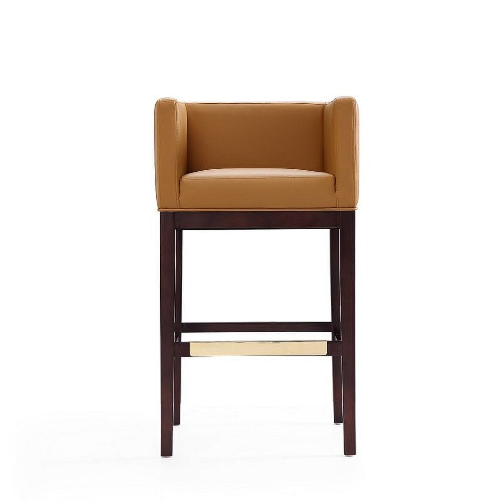 Faux Leather Barstool Set of 2 K26304