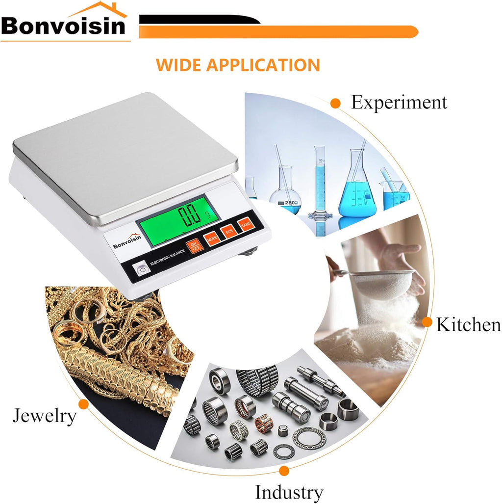 5000g x 0.1g Digital Lab Scale S88531