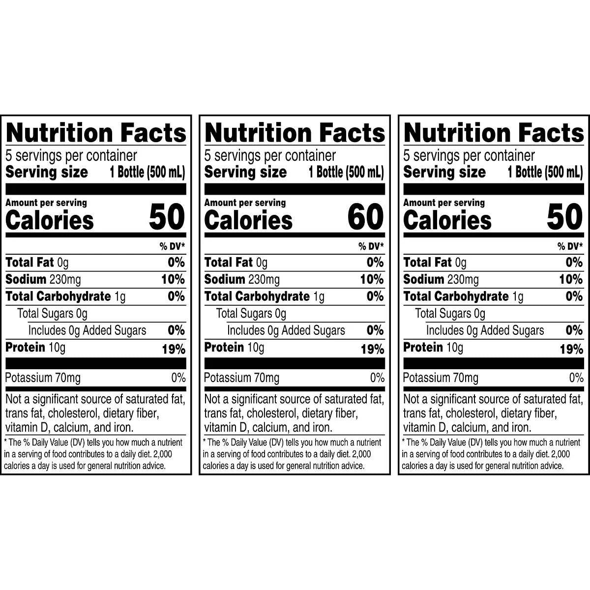 Zero Sugar Protein Thirst Quencher Variety 16.9 Fl Oz 15 Count Bottle B38454