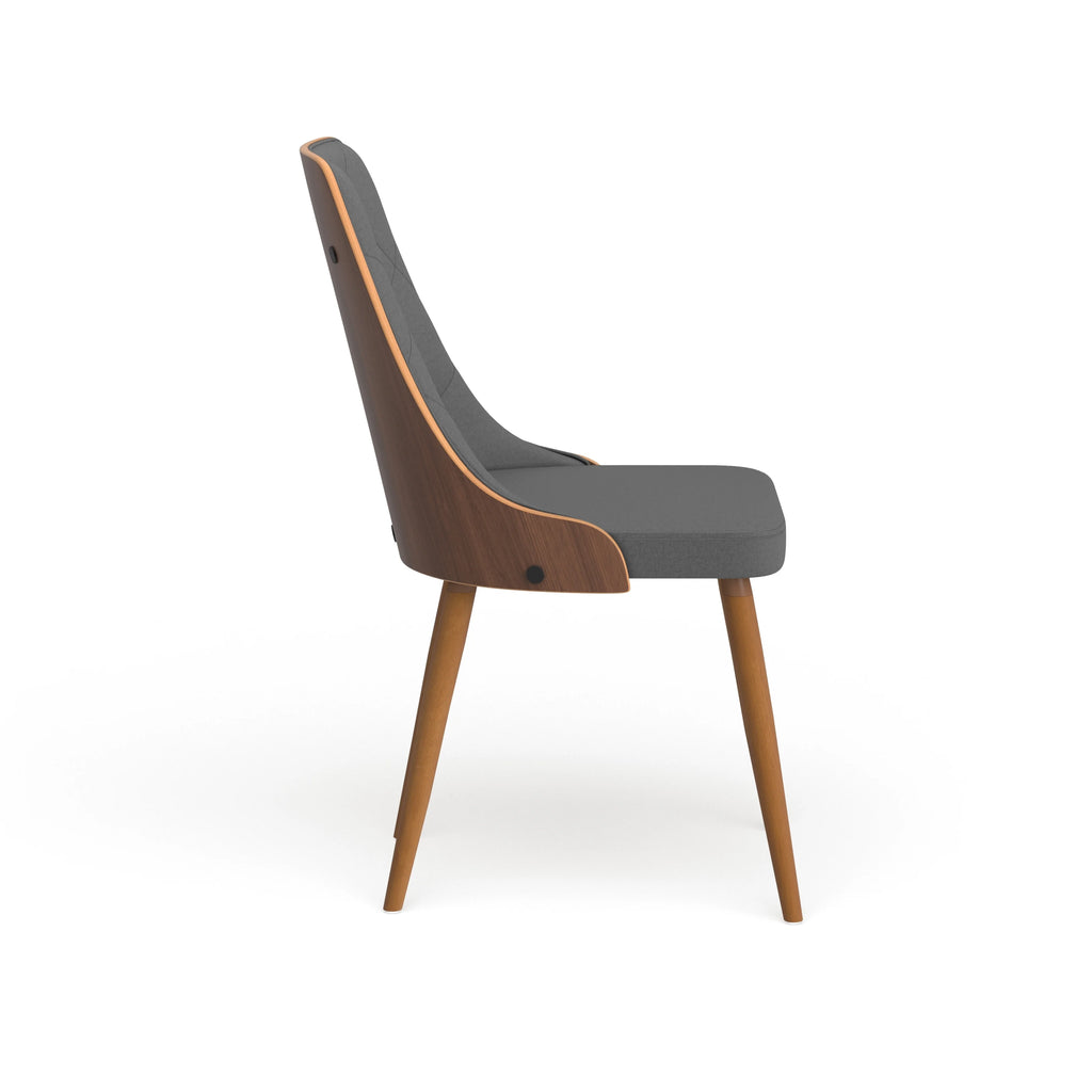 Walnut Wood Dining Chair C123