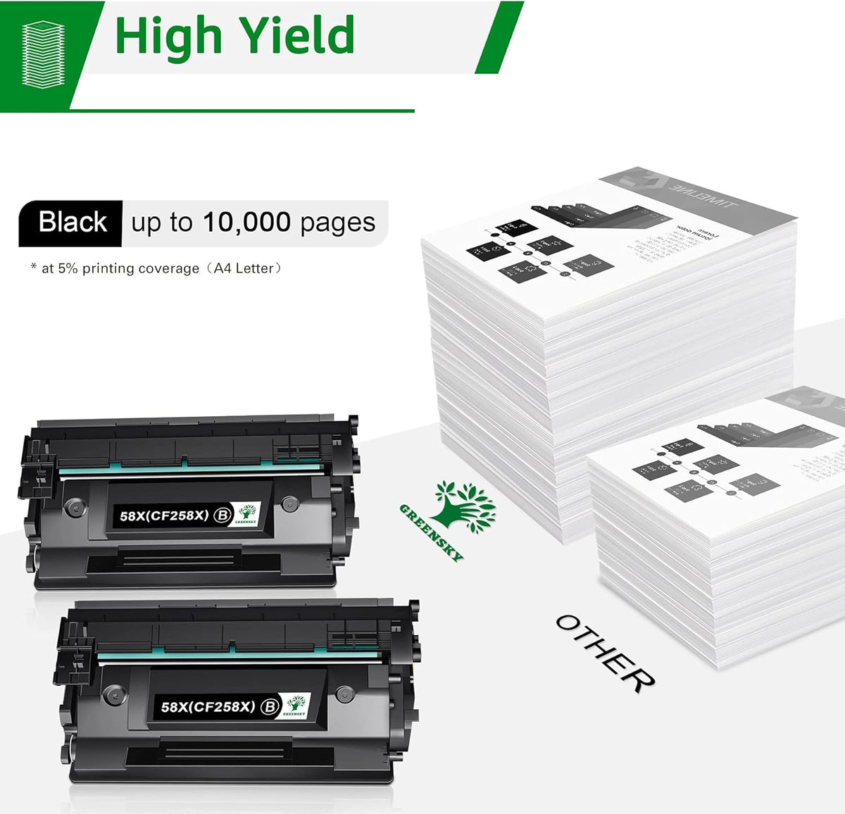 Black 2-Pack High Yield Toner Cartridge L7059