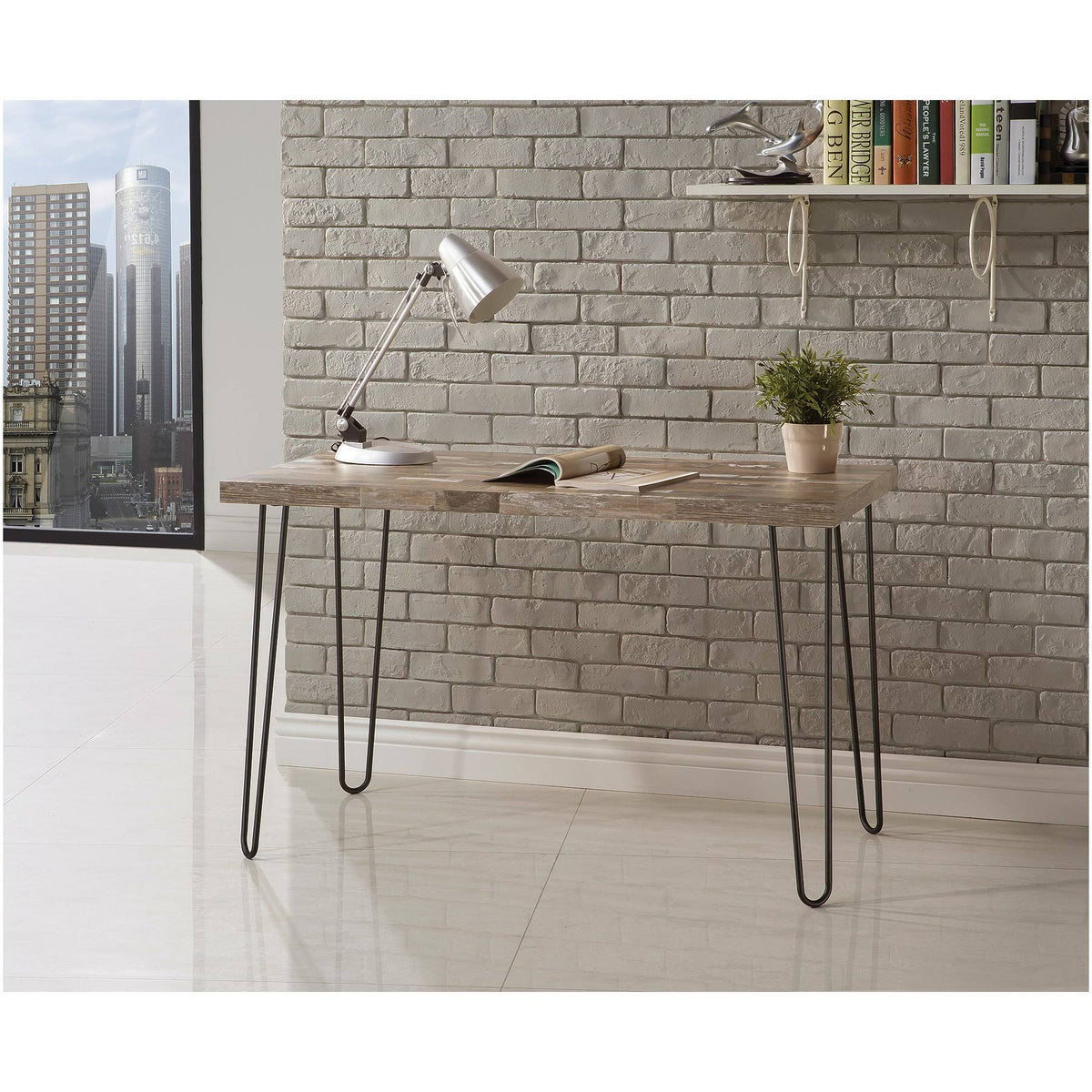 Salvaged Cabin Writing Desk Q935