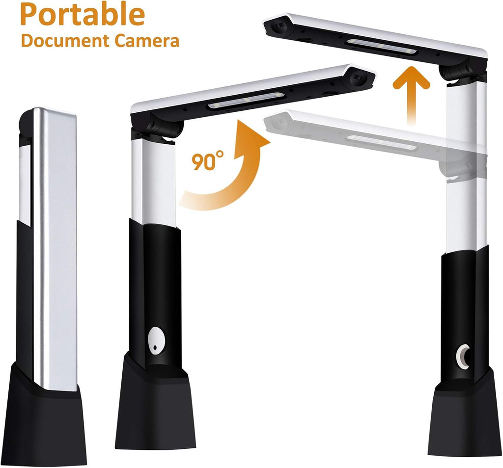 10MP CMOS Document Camera Scanner with LED Light and Microphone V521780
