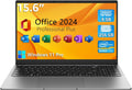 15.6" Windows 11 Pro Laptop, 8GB RAM 256GB Storage, Intel Celeron N4000, Silver V325346