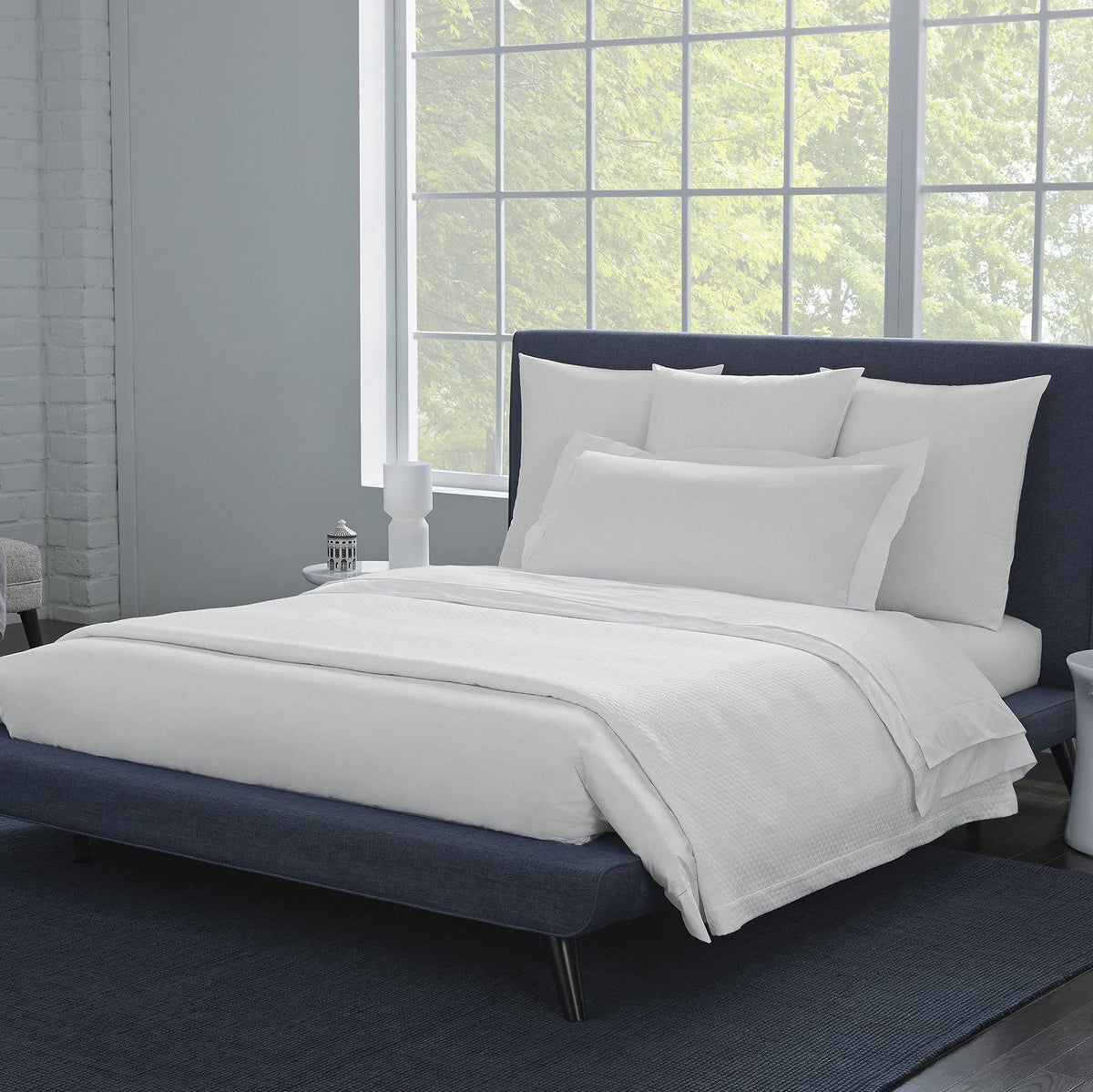 White Boudoir Sham D1848