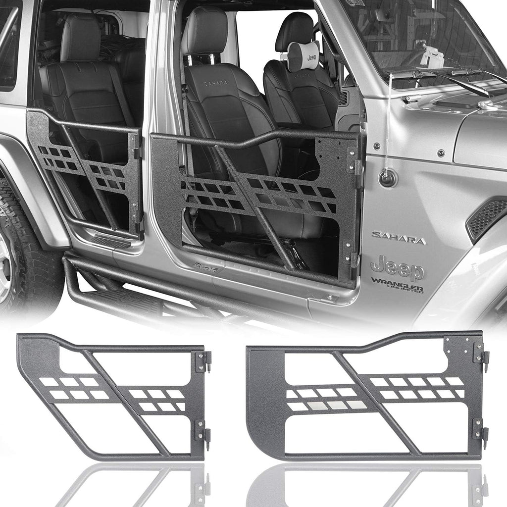 Steel Tube Summer Doors Front & Rear Kit for Jeep JL Wrangler & Gladiator JT 4-Door Z5457