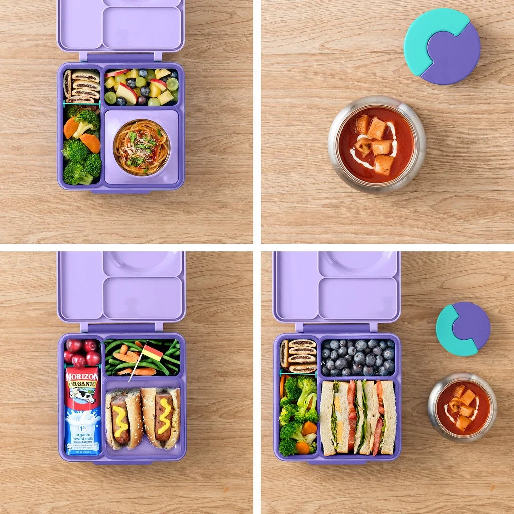 Insulated Bento Lunch Box with Leak Proof Thermos Food Jar B1090