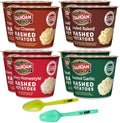 4 Flavor Mashed Potatoes Microwavable Bowls Variety, Pack of 8 X982