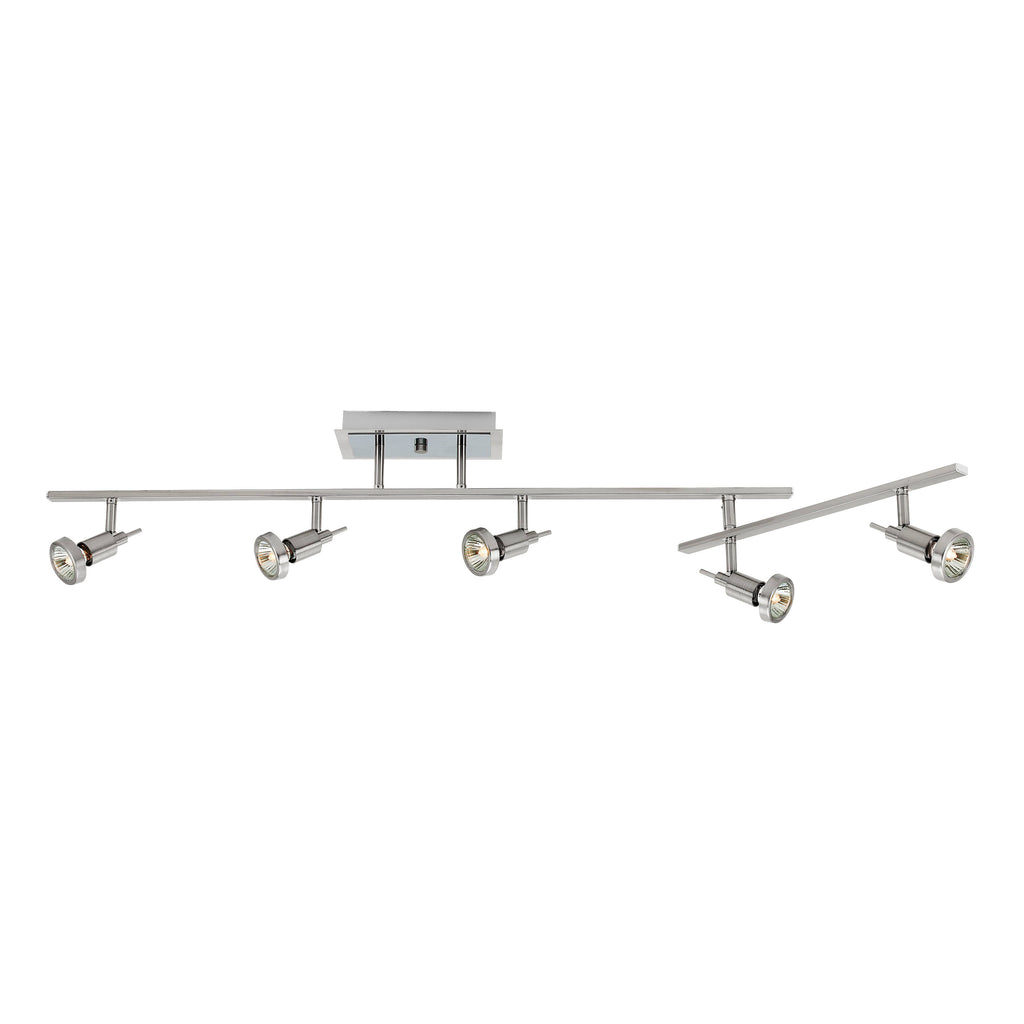 Brushed Steel Flush Mount Light Y17400