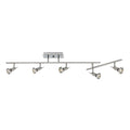 Brushed Steel Flush Mount Light Y17400