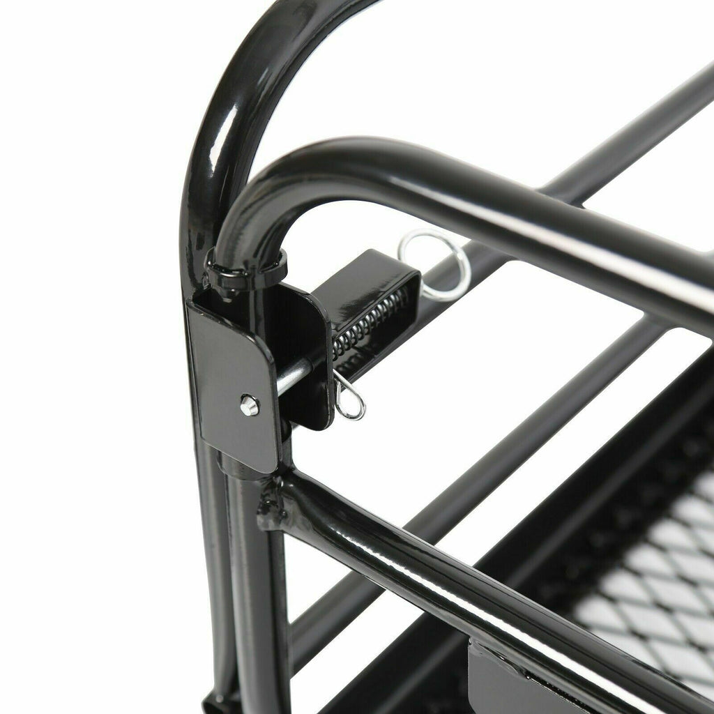 Multifunctional Folding Hitch-Mount Cargo Carrier Basket Luggage Rack M790