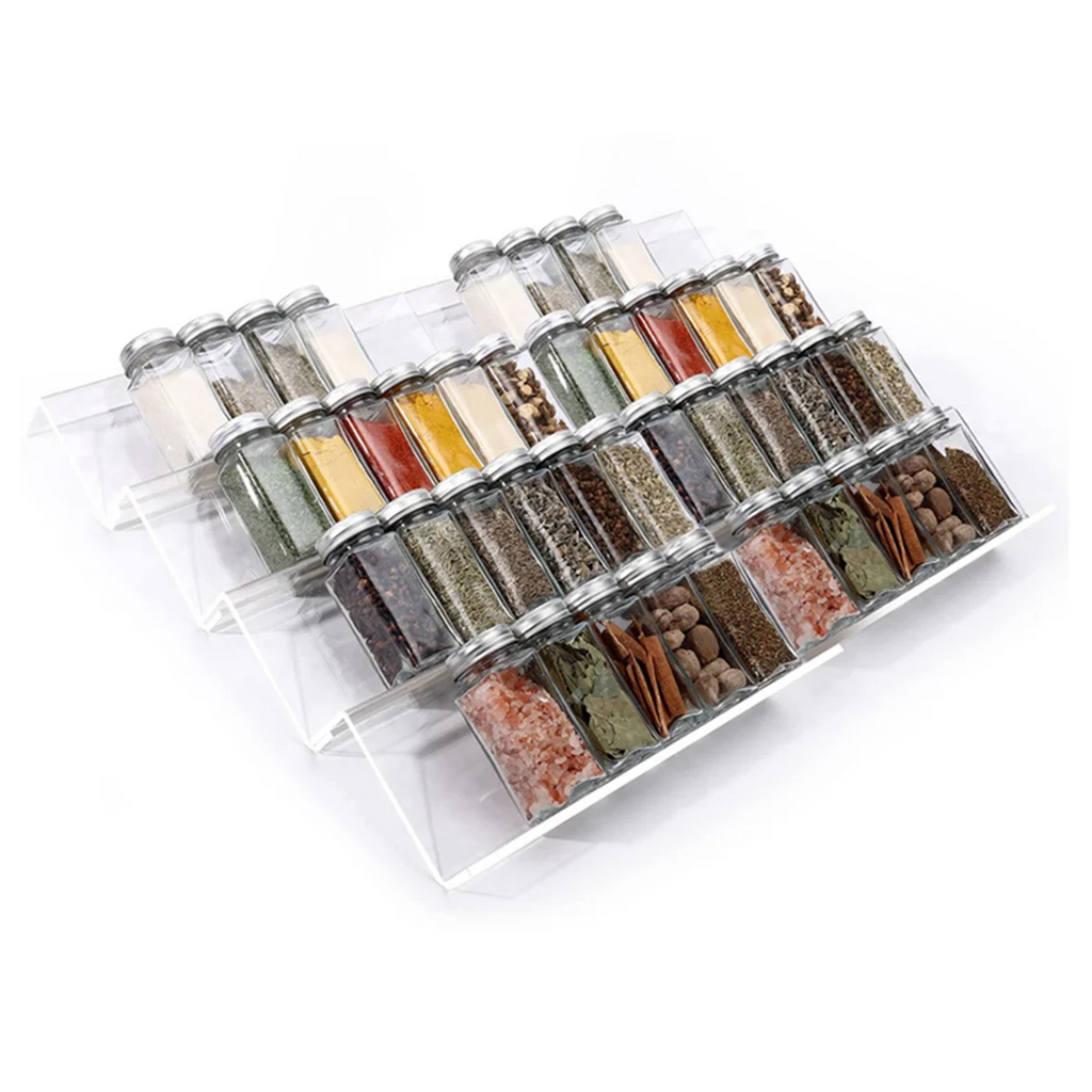 Clear Acrylic Spice Drawer Organizer S9558