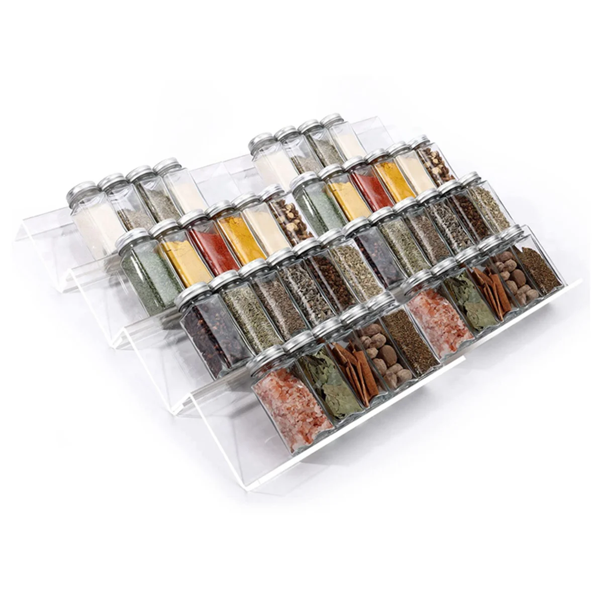 Clear Acrylic Spice Drawer Organizer S9558