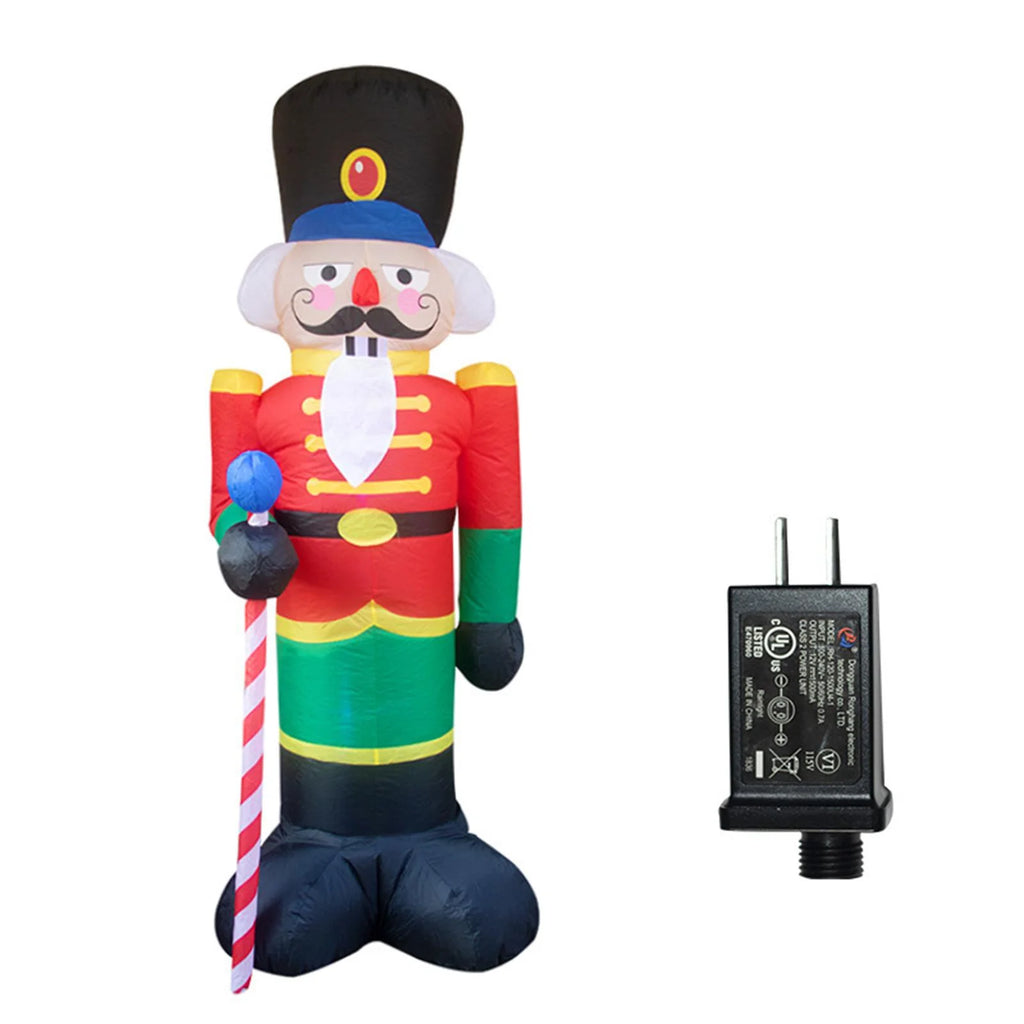 8 Foot Inflatable Nutcracker Christmas Decoration O261226