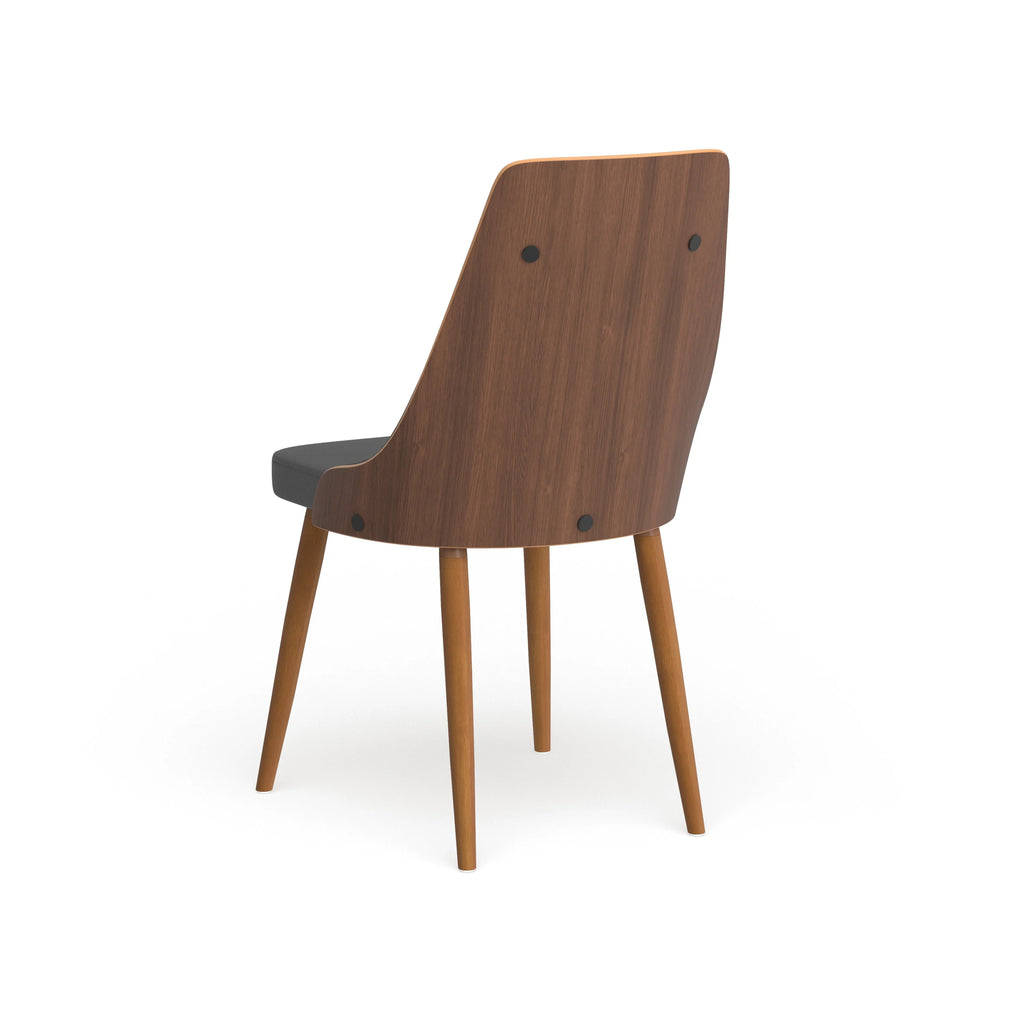 Walnut Wood Dining Chair C123