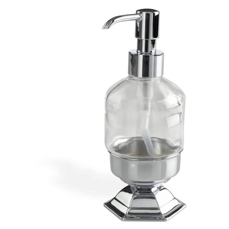 Chrome Free Standing Soap Dispenser H4623