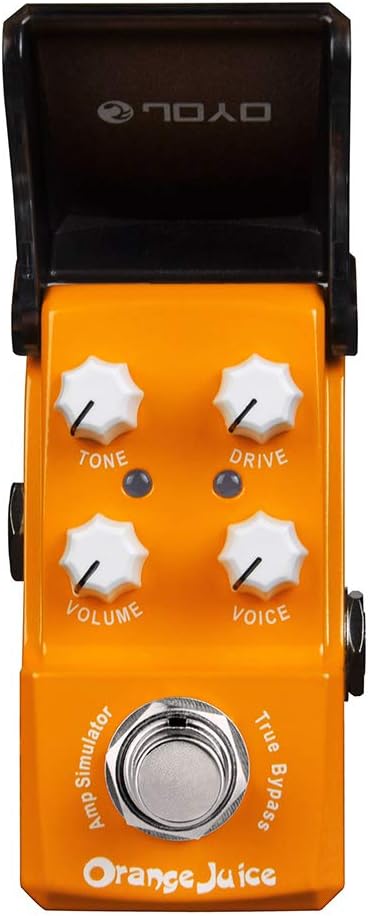 Orange Juice Guitar Amp Simulator Effects Mini Pedal, Pack of 2 W959269