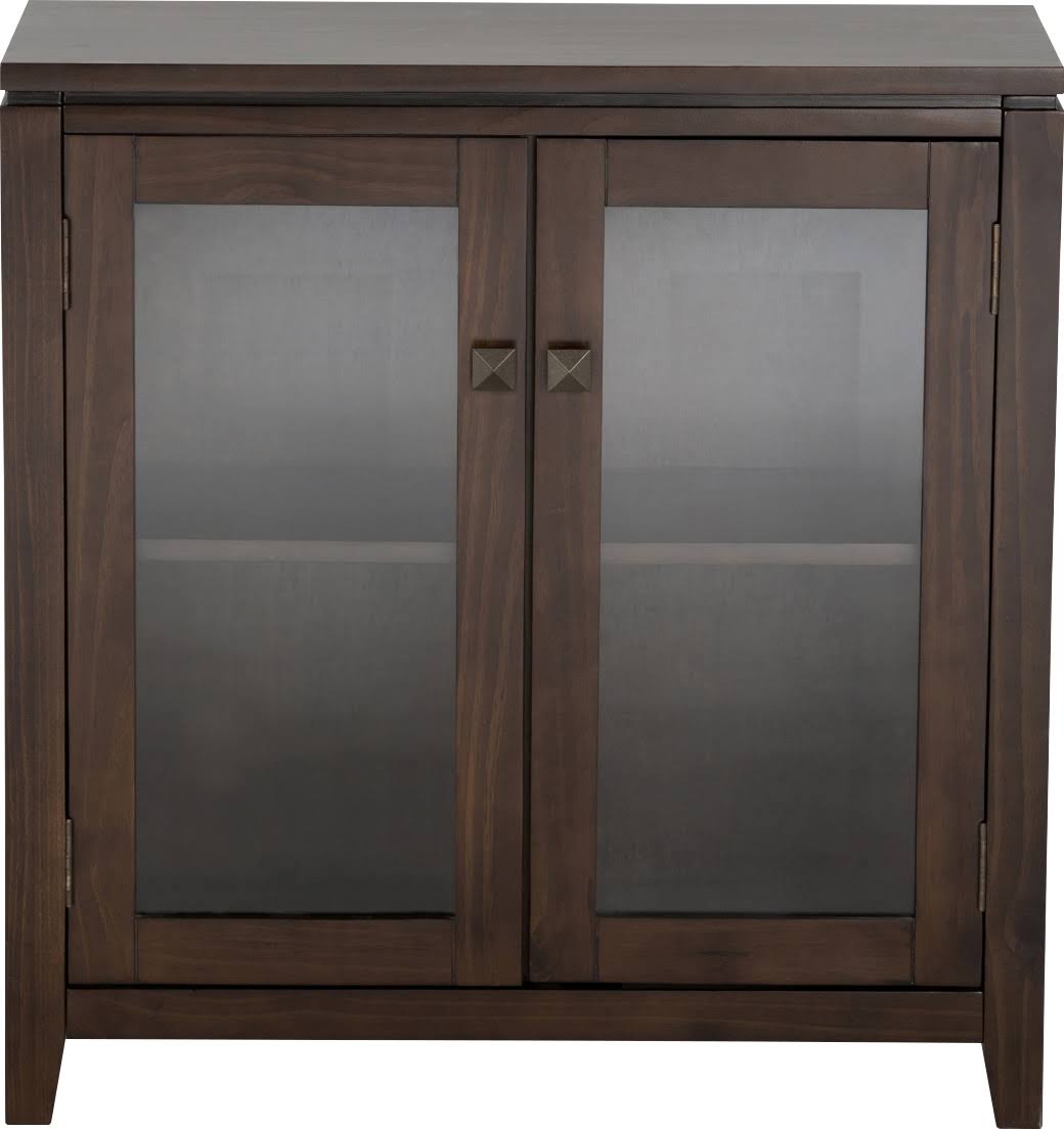 Coffee Brown Low Storage Cabinet J16672