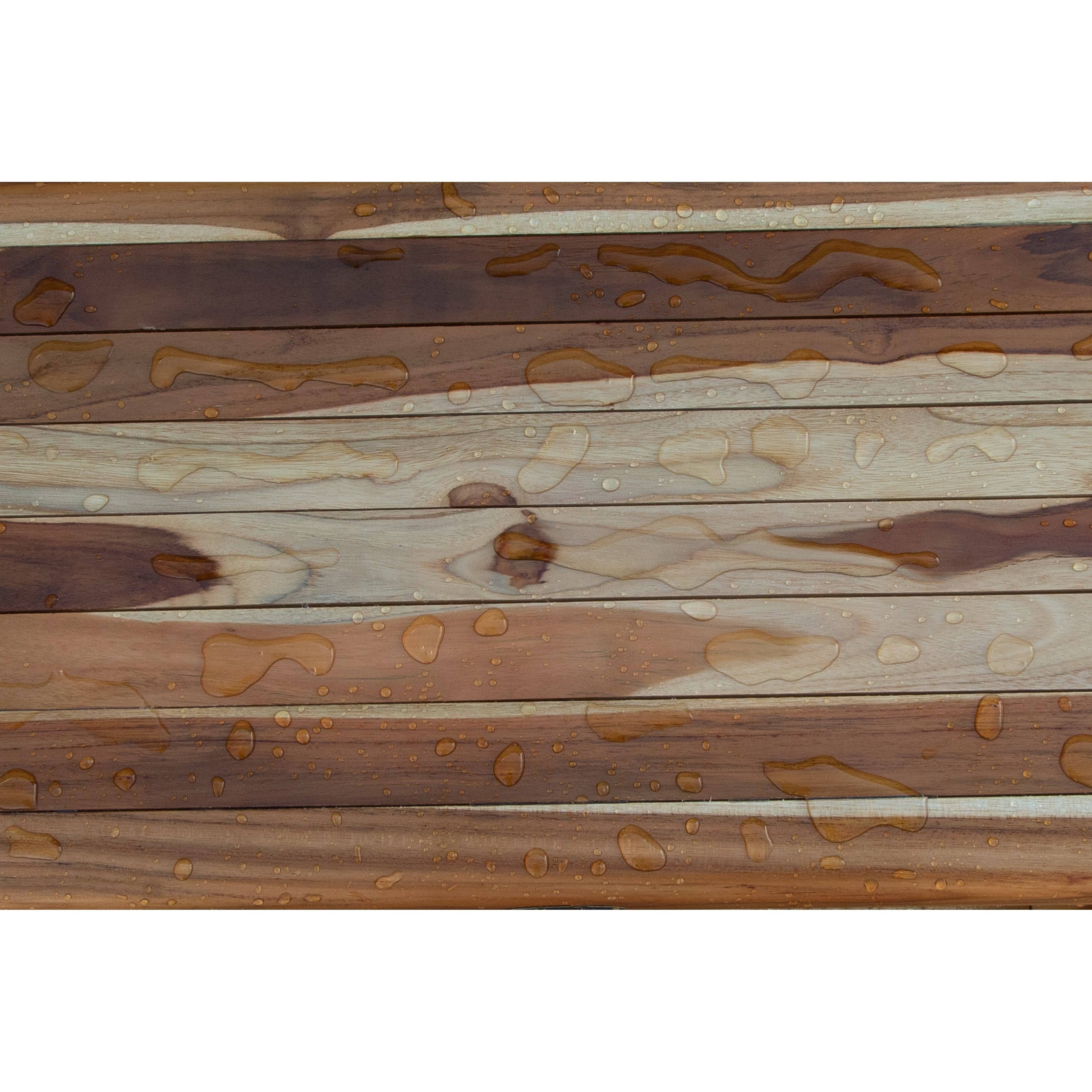 Solid Teak Shower Bench J78611