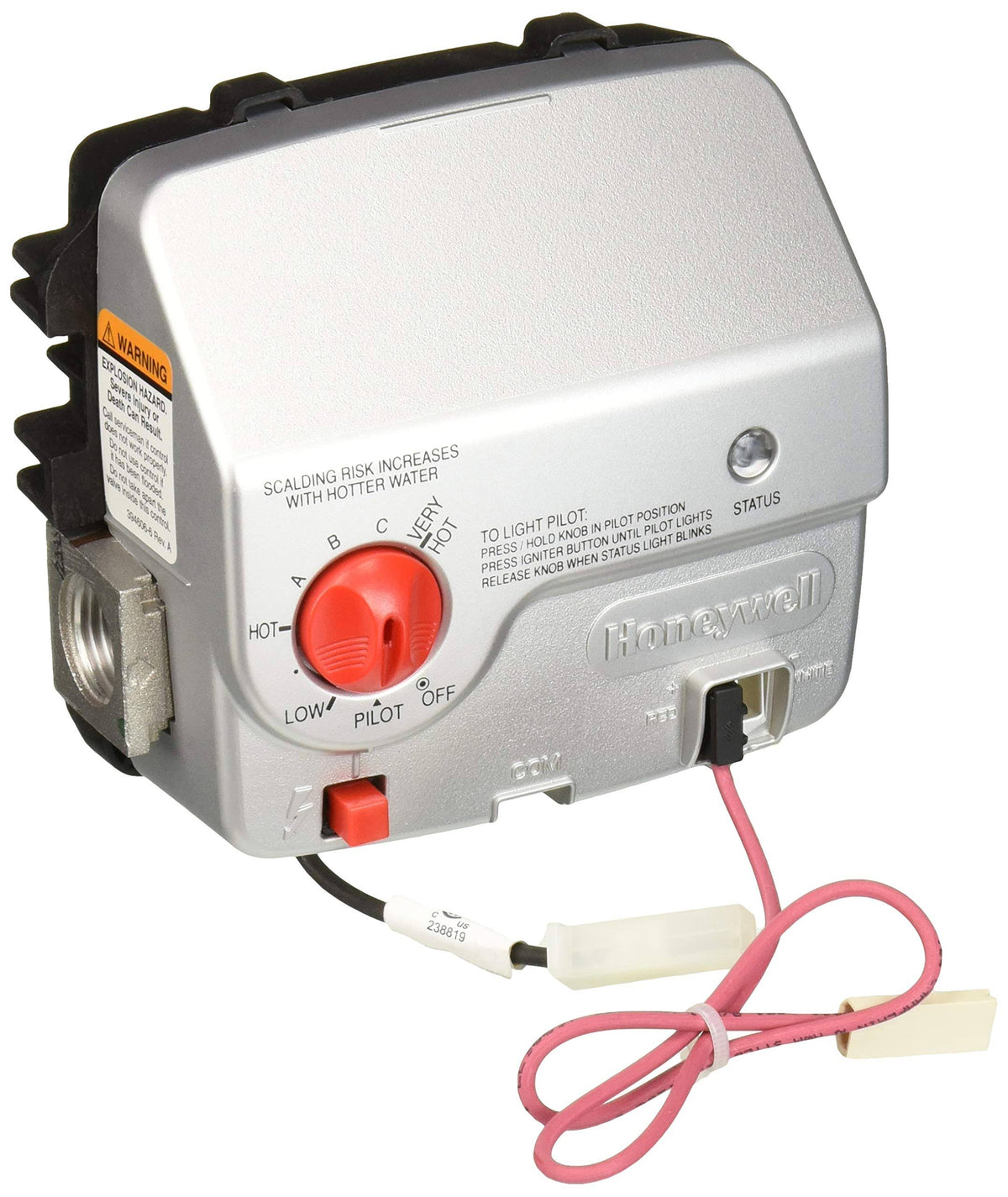 2 in. Water Heater GAS Valve A18404