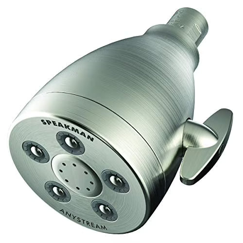 Brushed Nickel Low Flow Shower Head D780997