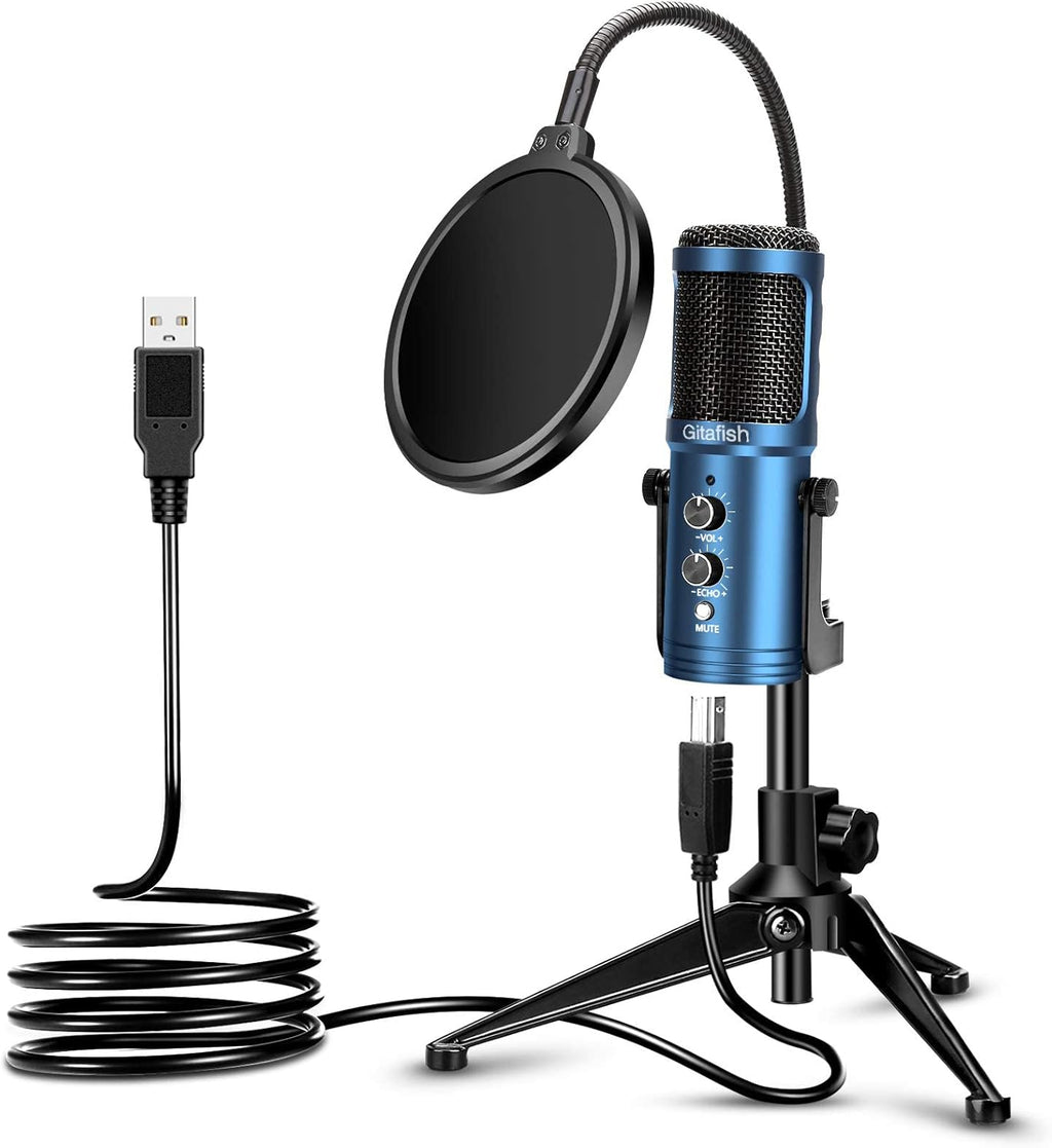 USB Condenser Microphone with Digital Mixer U678