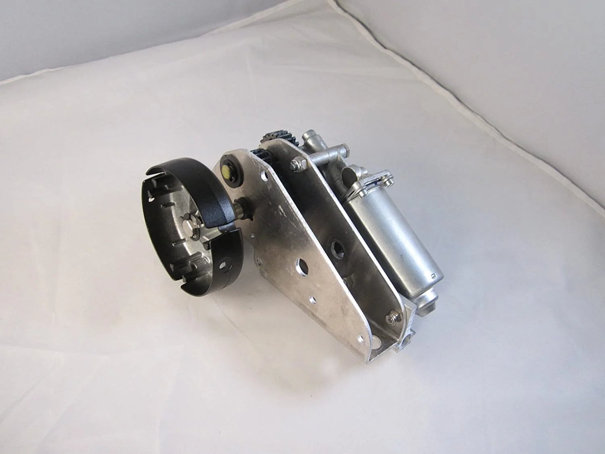 Black RV Awning Replacement Motor and Gear Assembly Q919